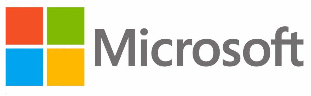 Logo société Microsoft